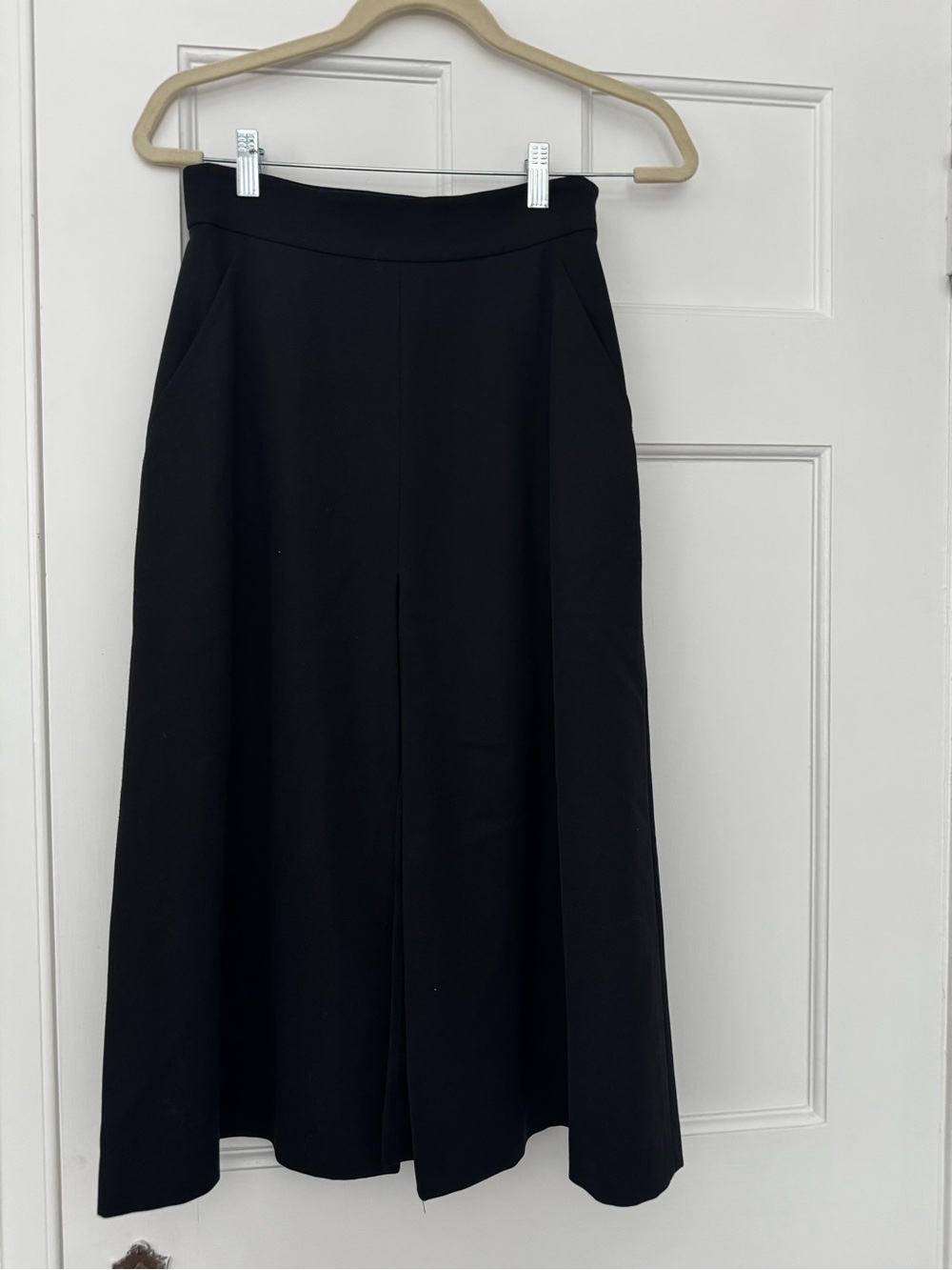 MaxMara Women’s Black A-Line Midi Skirt